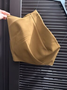 Acler Camel High-Waist Skirt